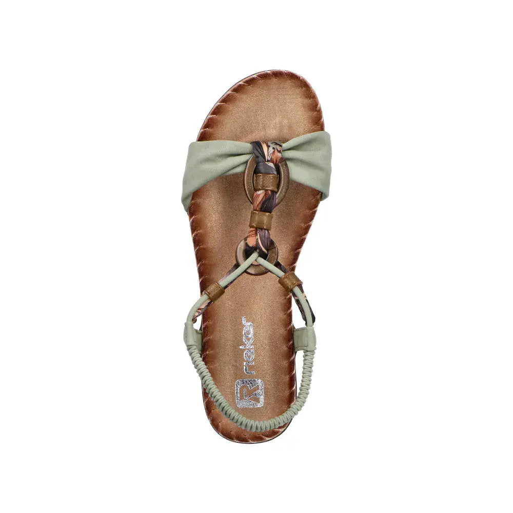 Green Comfort Open Sandals