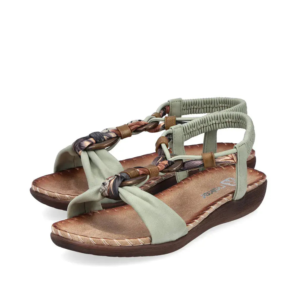 Green Comfort Open Sandals