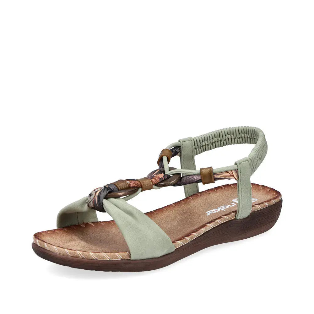 Green Comfort Open Sandals