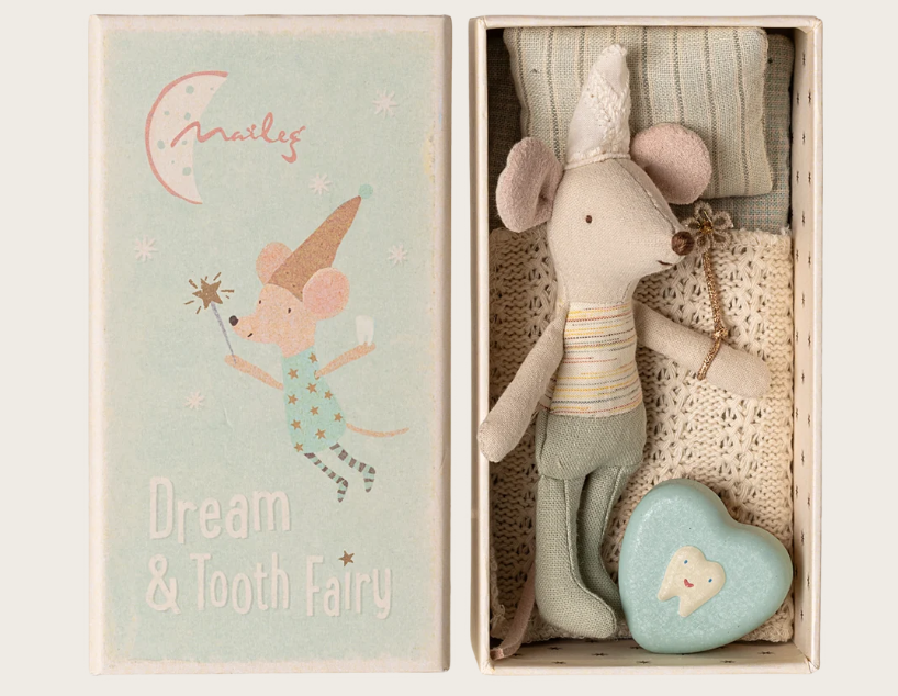Tooth Fairy Mouse, Little Brother in Matchbox