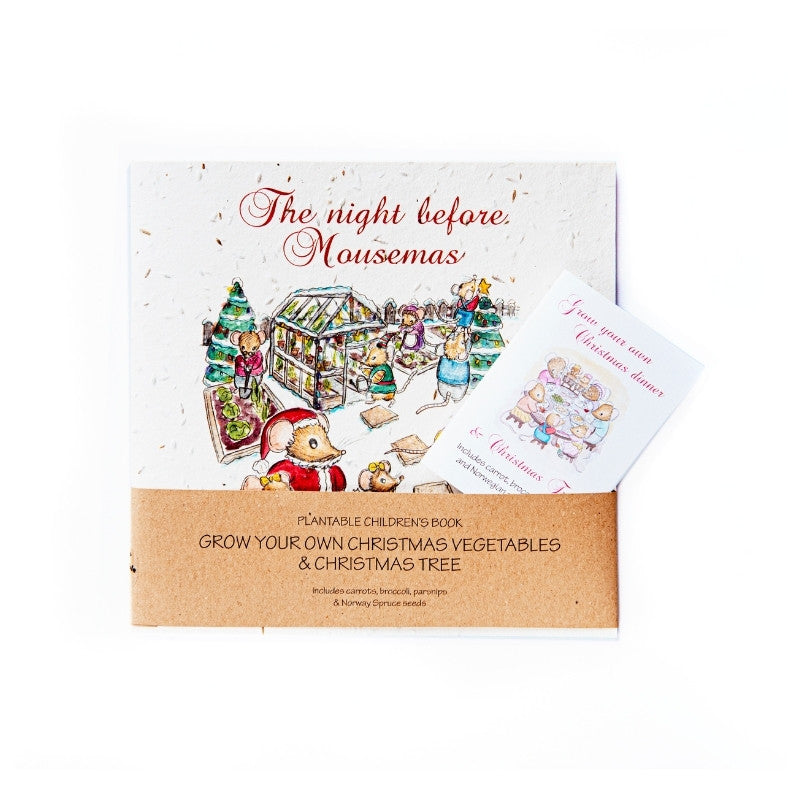 THE NIGHT BEFORE MOUSEMAS - PLANTABLE CHILDREN'S BOOK