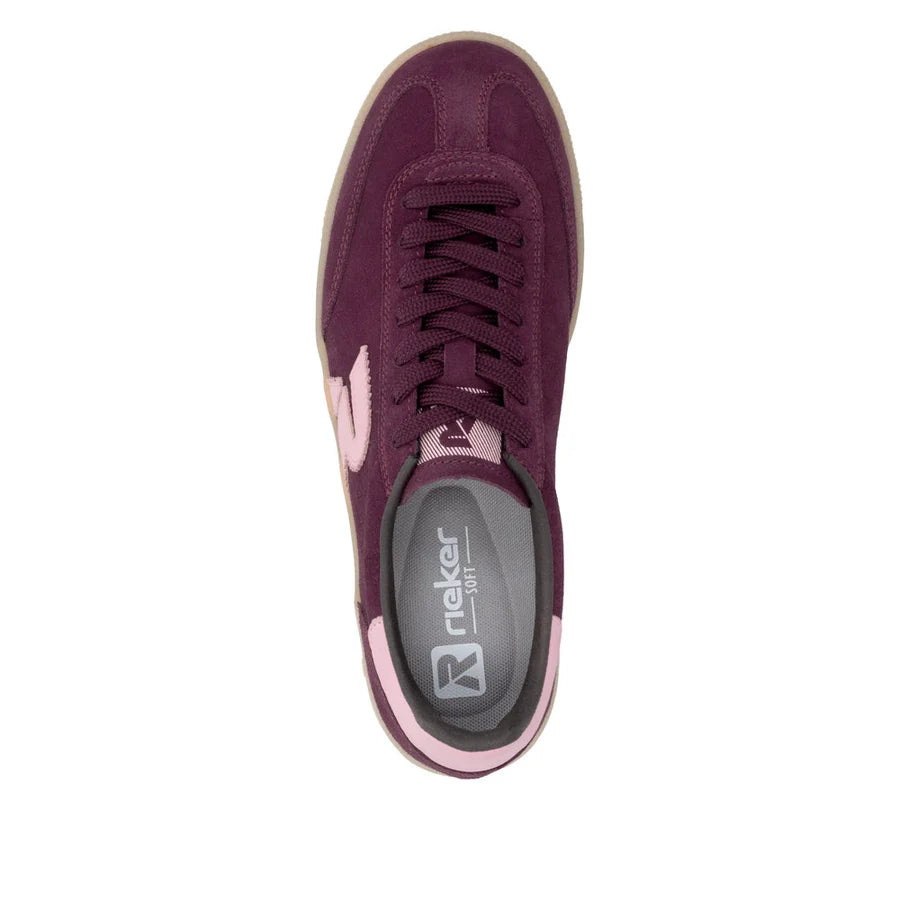 W2200-36 Reiker Womens Red Trainers