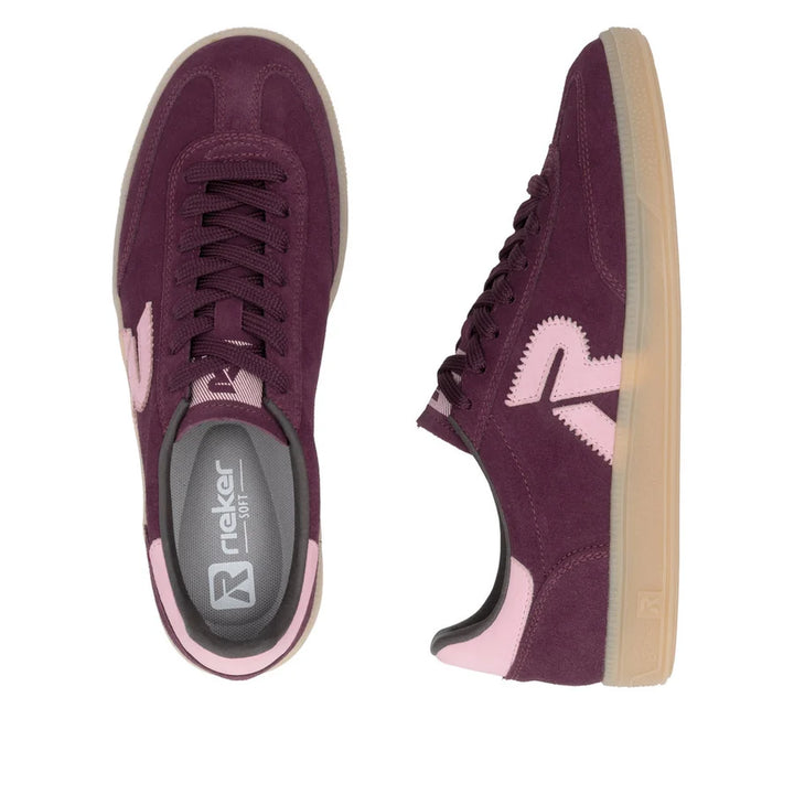 W2200-36 Reiker Womens Red Trainers