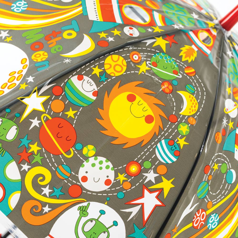 Children's Umbrella - To the Moon - Space