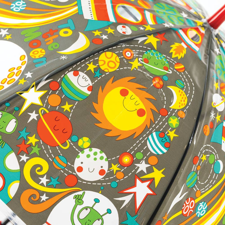 Children's Umbrella - To the Moon - Space