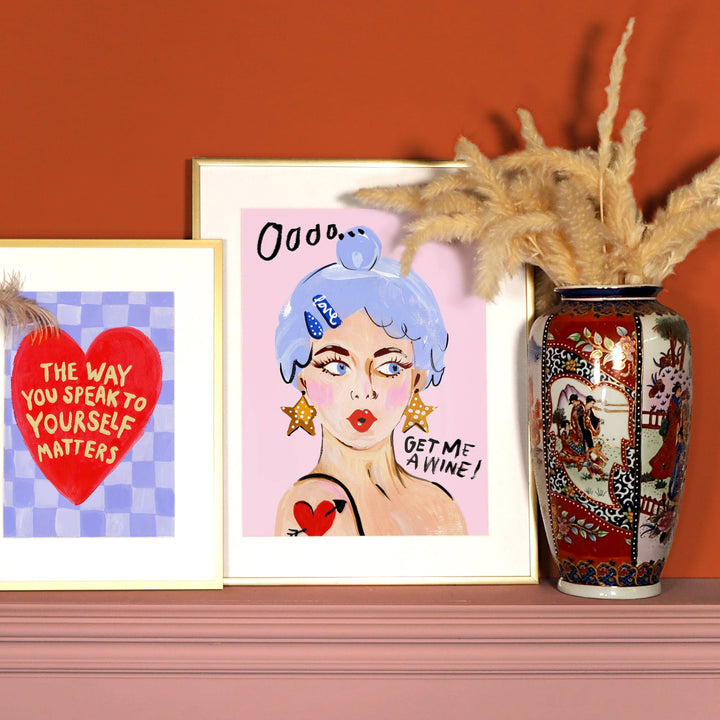 Get Me A Wine Print