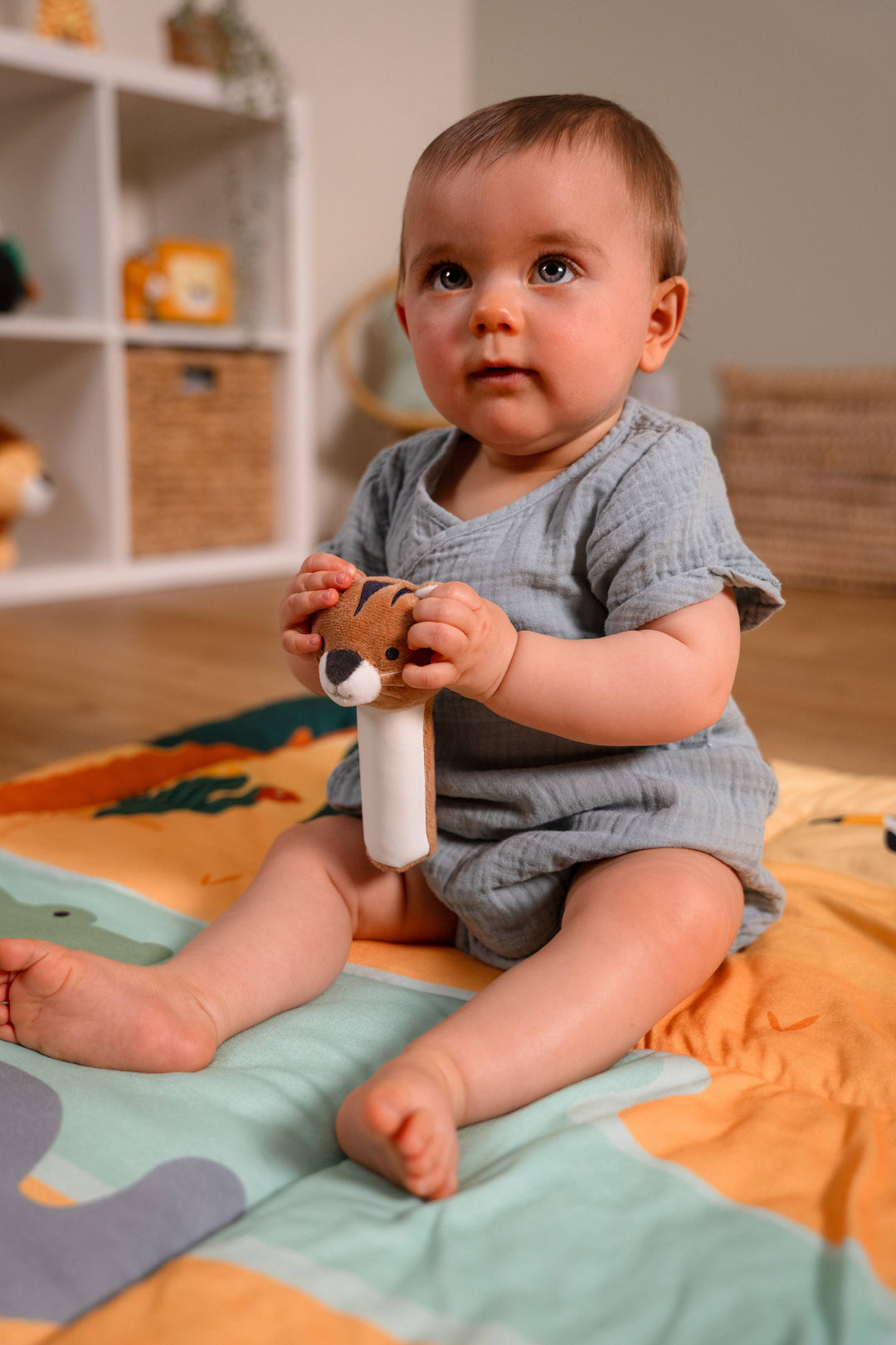 Little Big Friends Tim The Tiger Squeaker