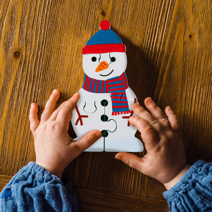 Snowman Wooden Puzzle