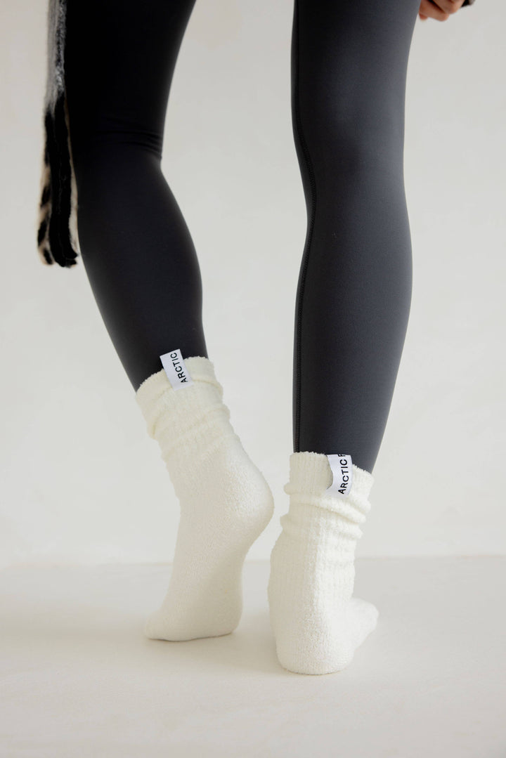 Cosy Socks - 100% Recycled - White