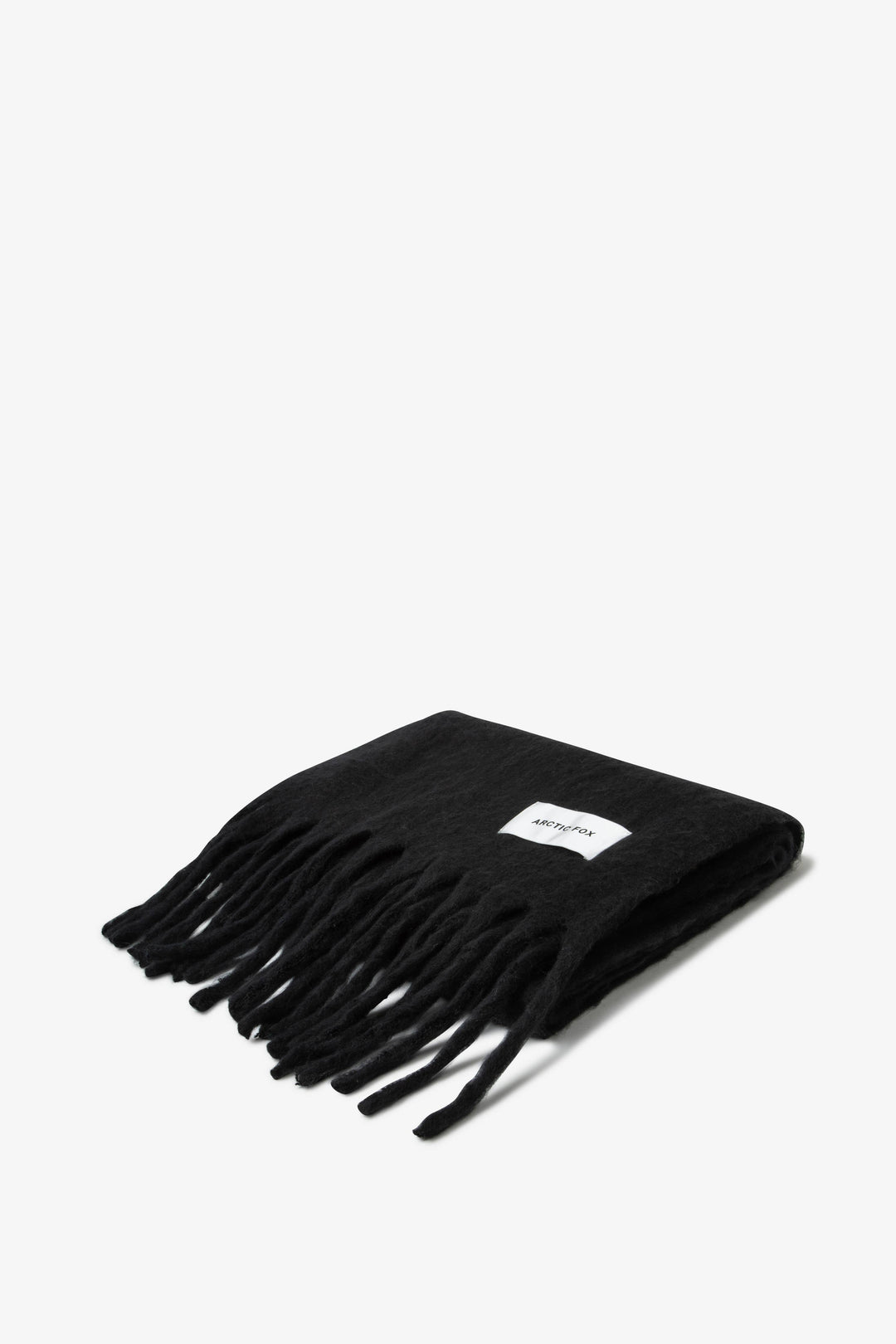 The Reykjavik Scarf - 100% Recycled - Black - AW23