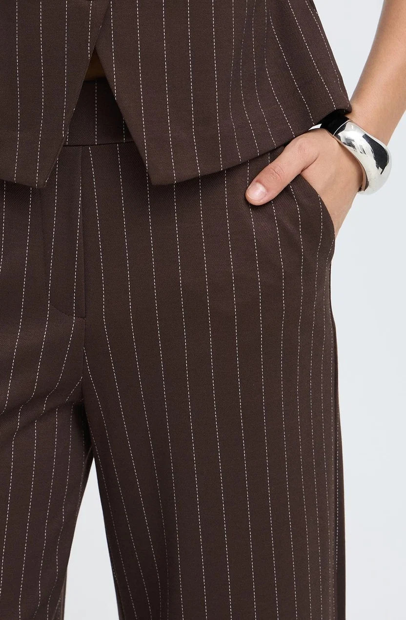 b.young Rowan Wide Pants Stripe