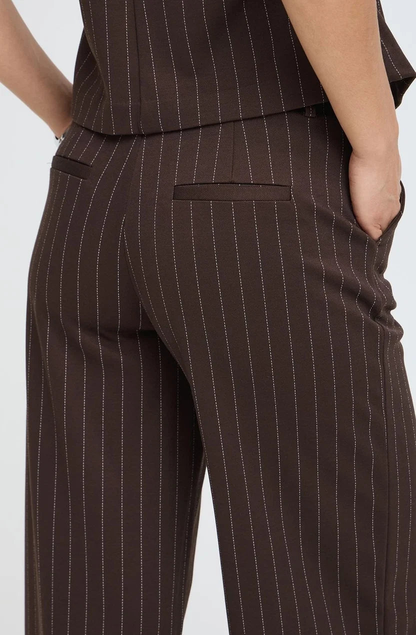 b.young Rowan Wide Pants Stripe