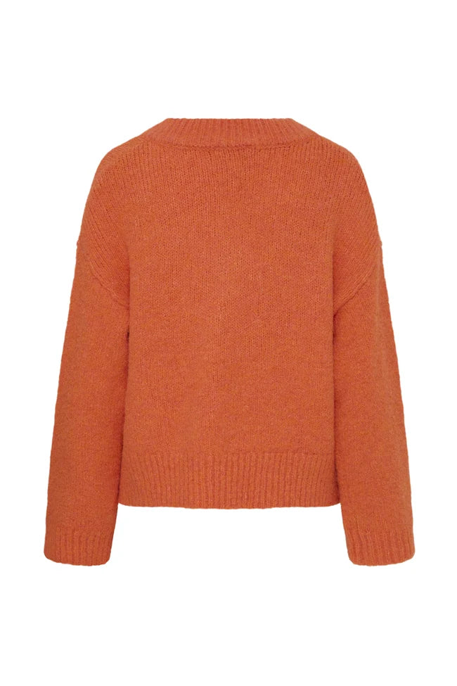 b.young Millers Long Sleeve V-Neck Jumper