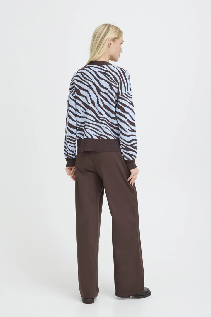 b.young Mmorla Jacquard Cardigan
