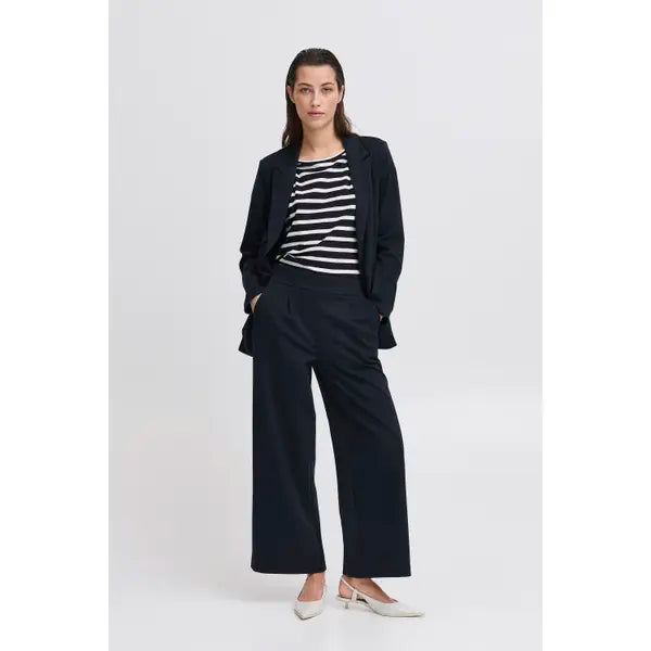 b.young Rizetta Wide Pants Cropped