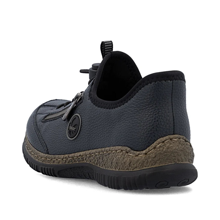 Rieker Women's Blue Slip-On Shoes N3267-15