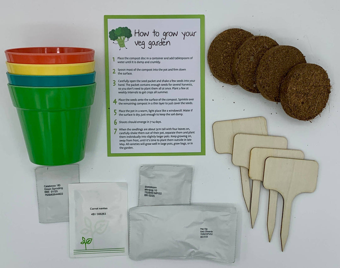 VEGETABLE GARDEN GROWING KIT