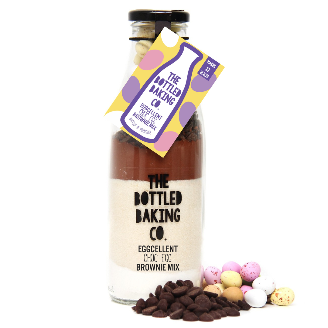 The Bottled Baking Co Mini Egg Brownie Mix
