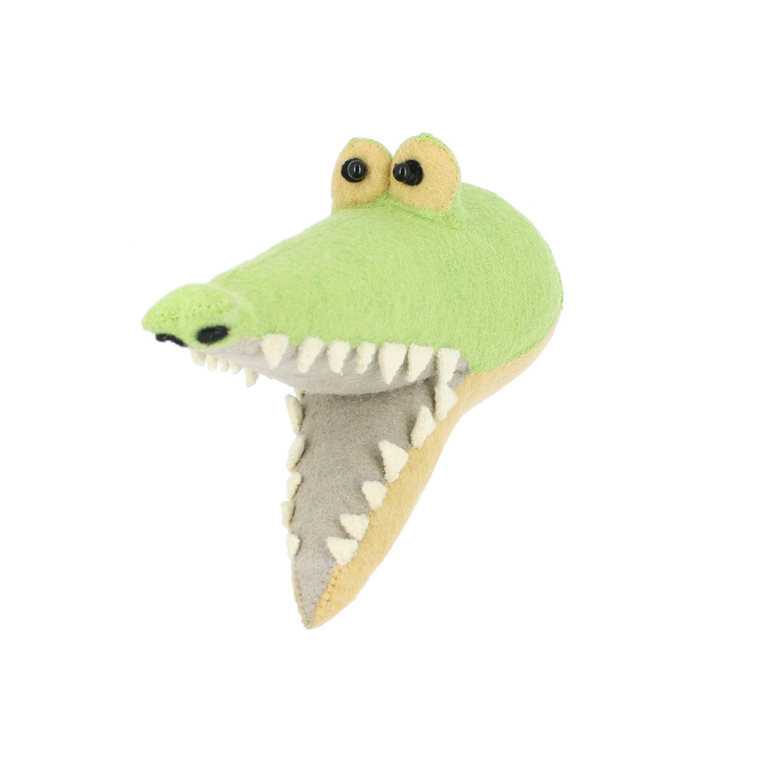 Mini Crocodile Head - Kids Room Décor - Noah's Ark