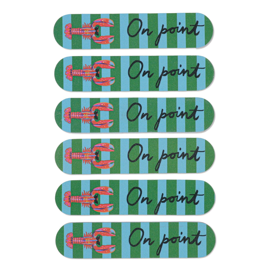 Hijinx Emery Boards (Set of 6) Mixed CDU (20pcs)