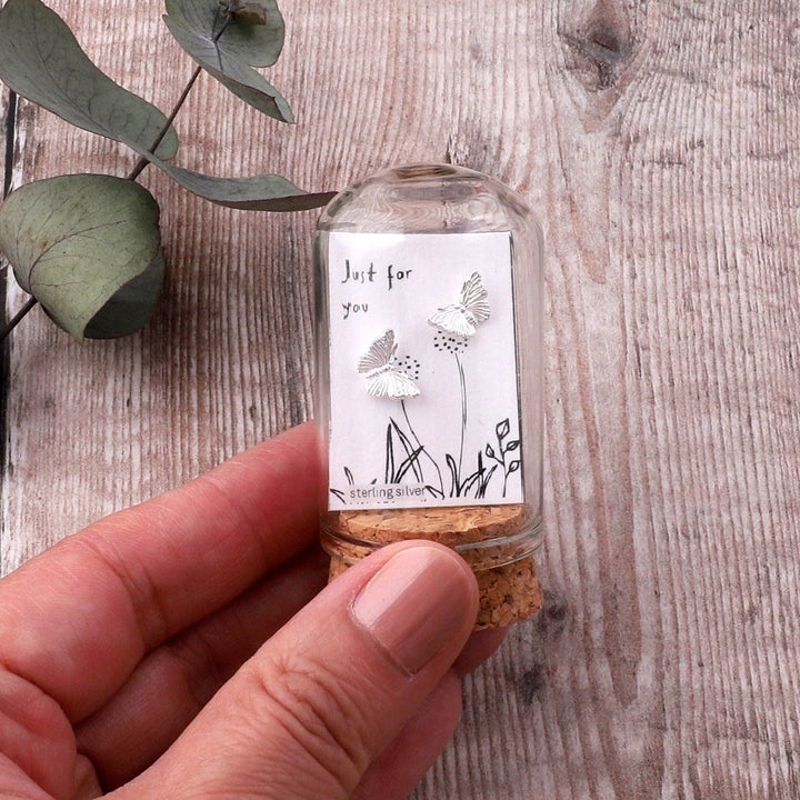 TT51064 'Just for you' Butterfly S/G: Silver