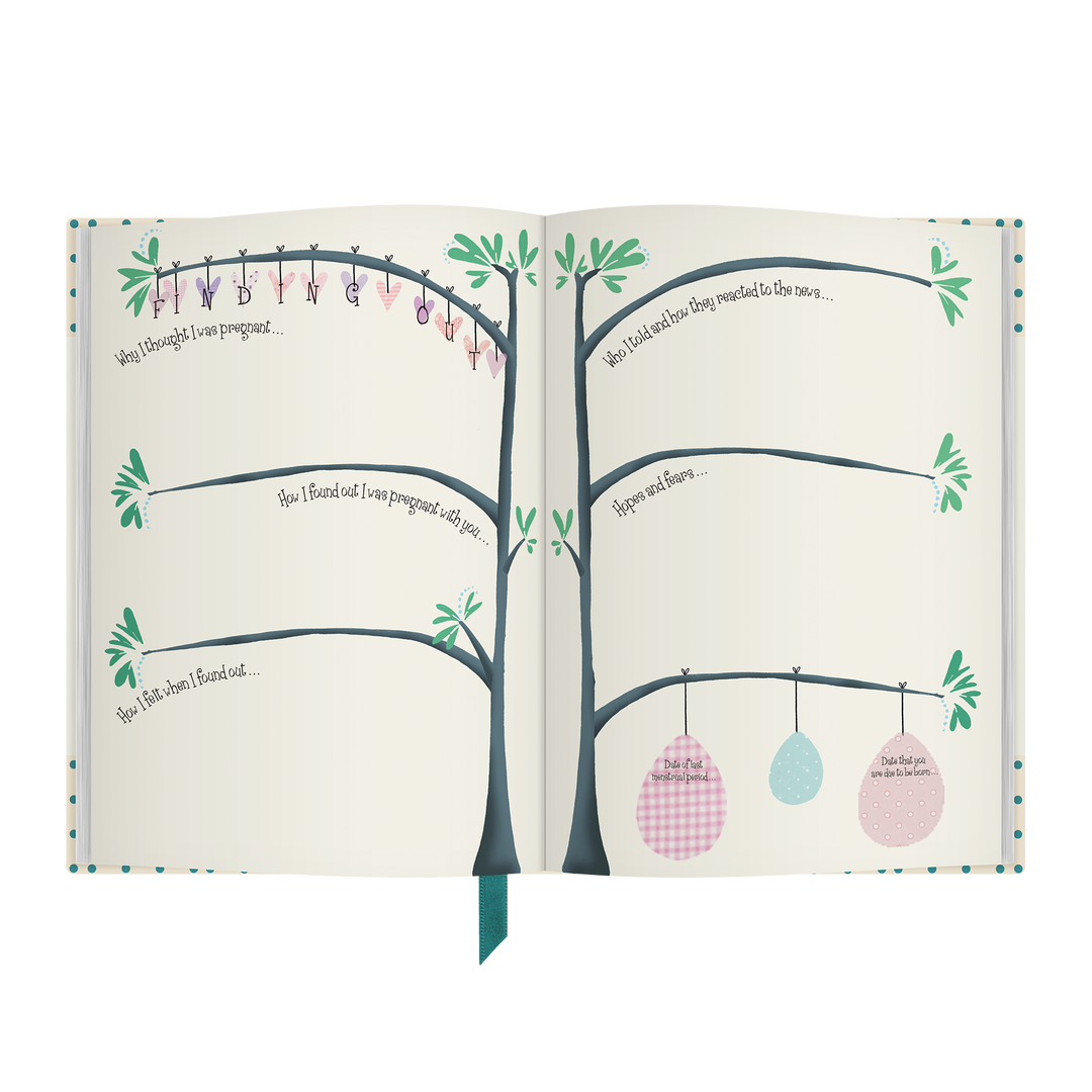 Bump to Birthday Pregnancy Journal | Pregnancy Keepsake Gift