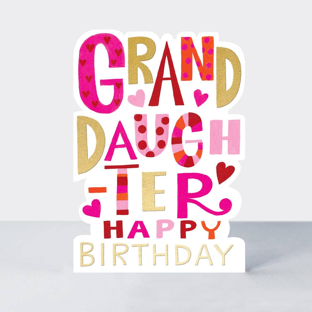 Cookie Cutters - Granddaughter Birthday Card