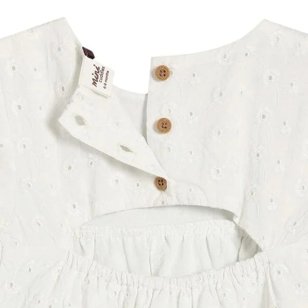 baby girls broderie anglaise dress