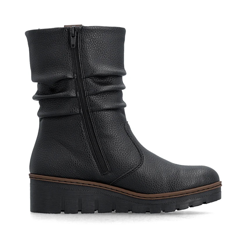 Rieker Women's Black Ankle Boots X9155-00