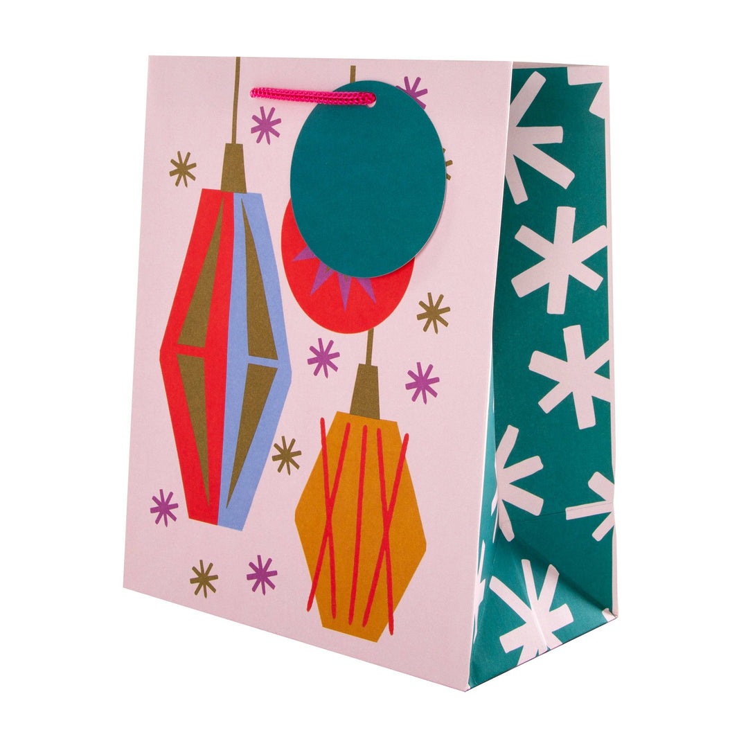 Christmas Gift Bags - Pack of 3 in 3 Abstract Festive