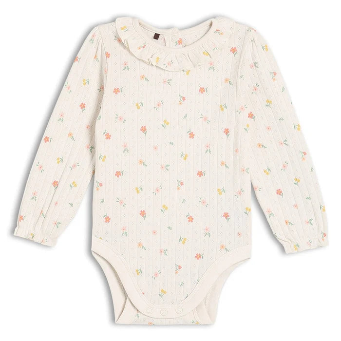 Baby girls 3pk floral printed bodysuits
