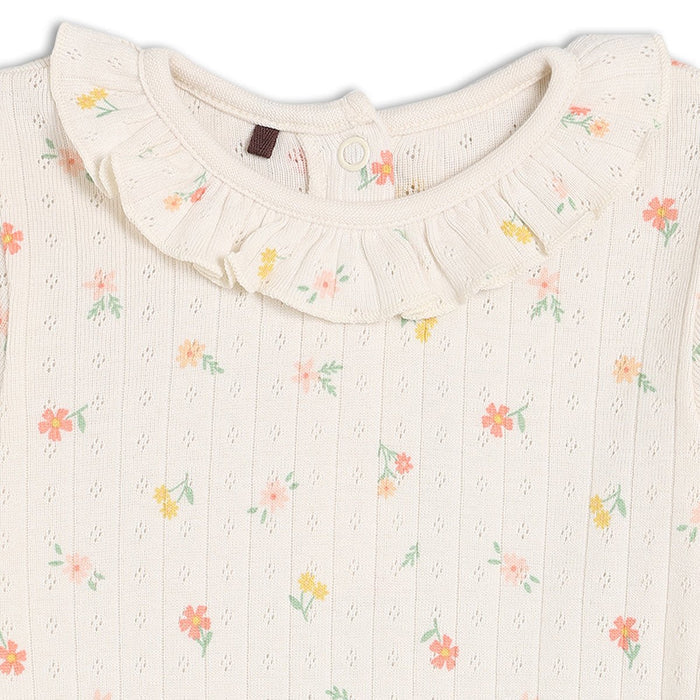 Baby girls 3pk floral printed bodysuits