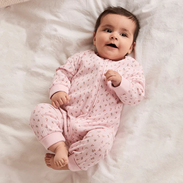 baby girls floral printed romper