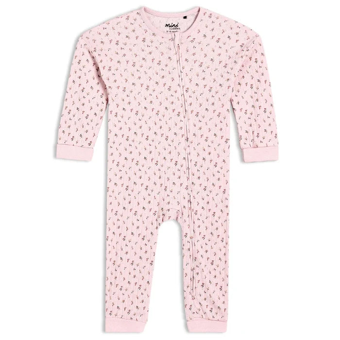 baby girls floral printed romper