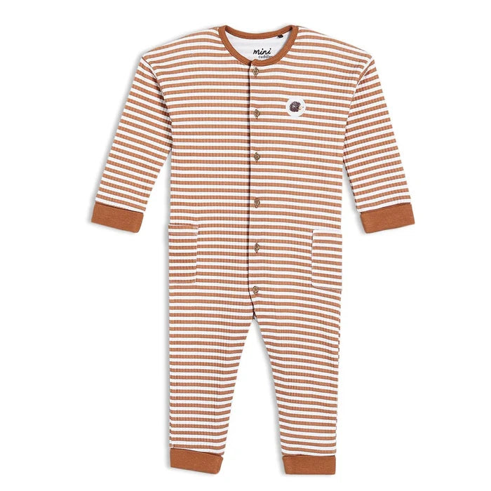 Baby Unisex Striped Romper