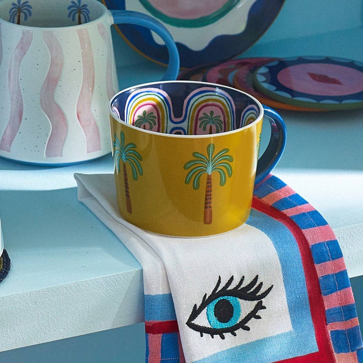 Electric Coast Palm Tree Mug