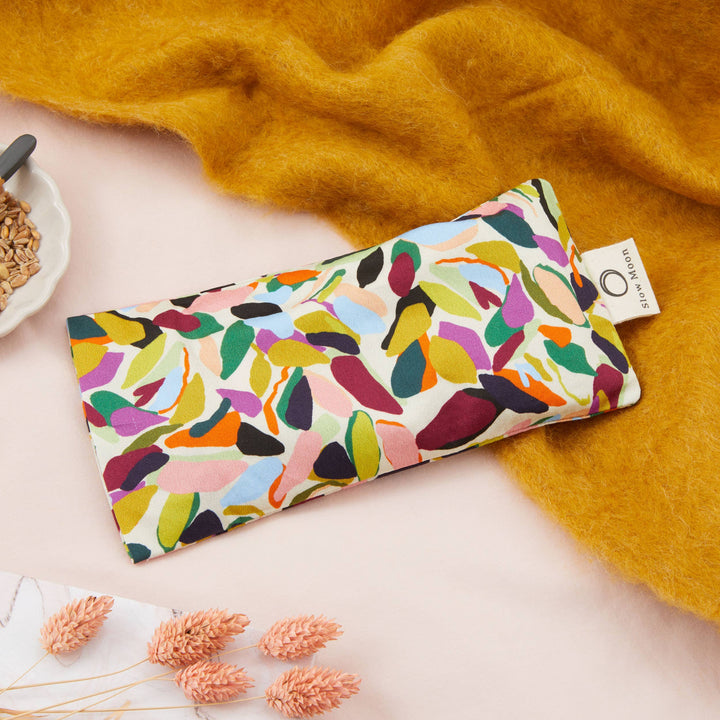 Organic Cotton Eye Pillow For Relaxation and Yoga - Pebbles