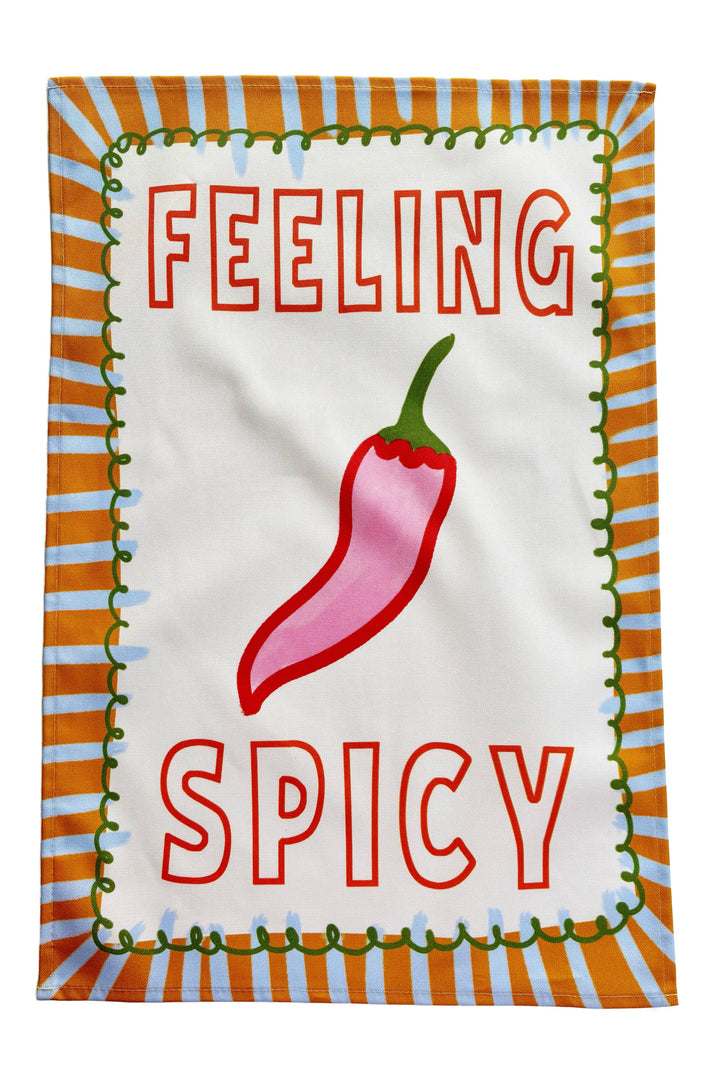 Feeling Spicy Tea Towel