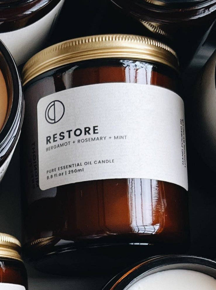 Restore (Bergamot + Mint + Rosemary): 120ml