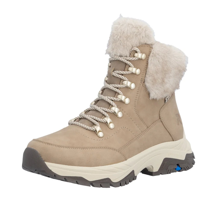 Rieker Women's Beige Leather Boots Z3971-20