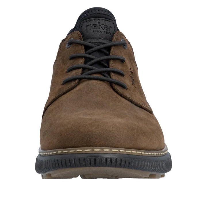 Rieker Men's Brown Suede Slip-On Shoes B3357-26