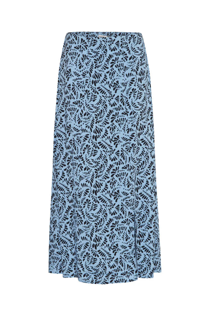 MMJOELLA SLIT SKIRT ANGEL BLUE