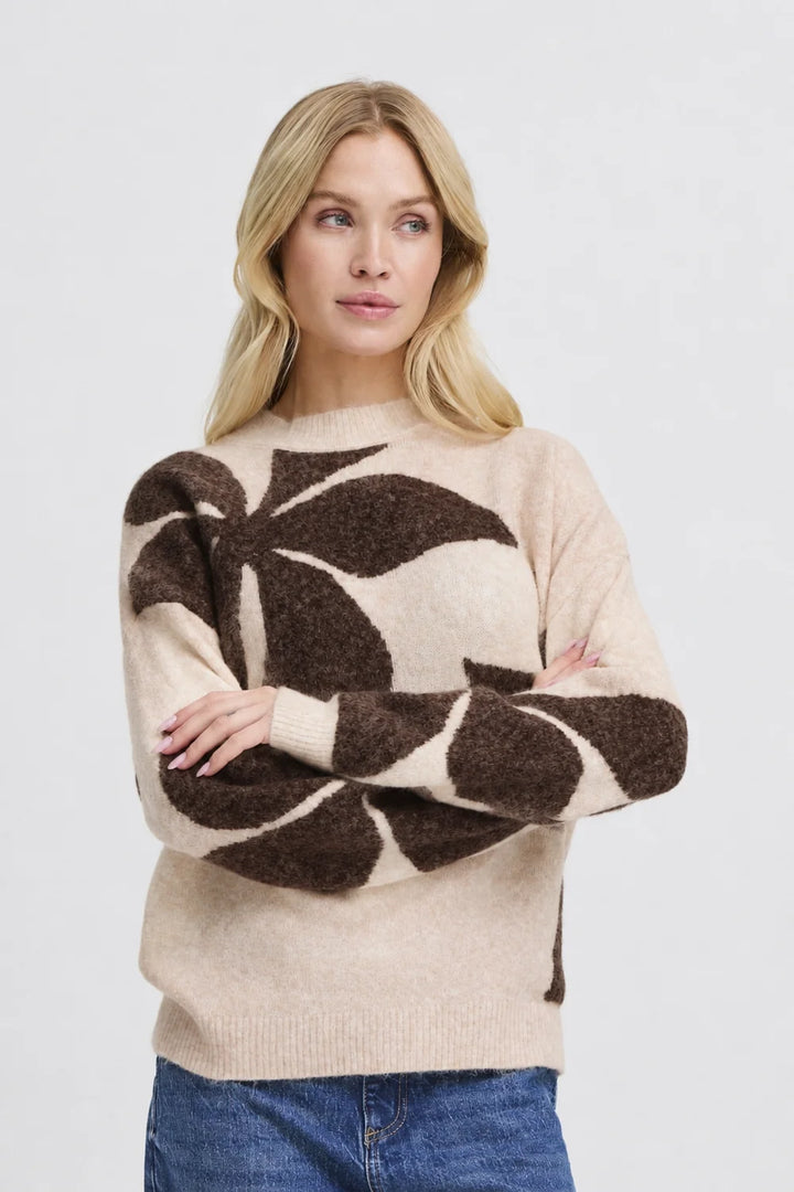 b.young Omea Flower Jumper