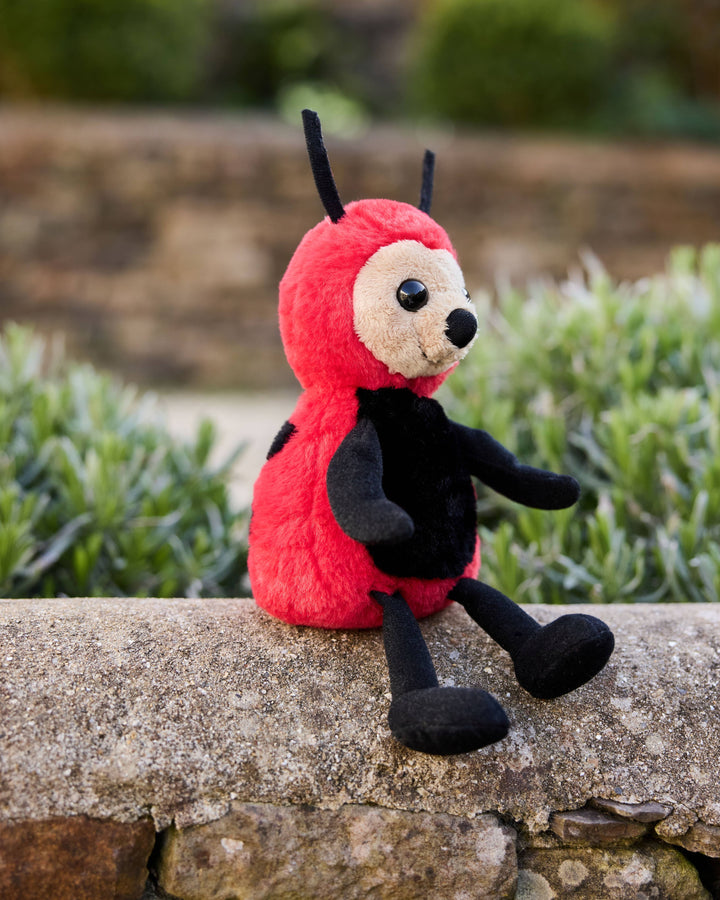Leaf Ladybird Rose Red Soft Plush Toy Teddy Bear: Bear & Me / Ladybird