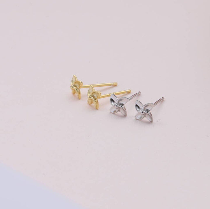 BT029 Message Bottle Earrings 'Thinking Of You': Silver