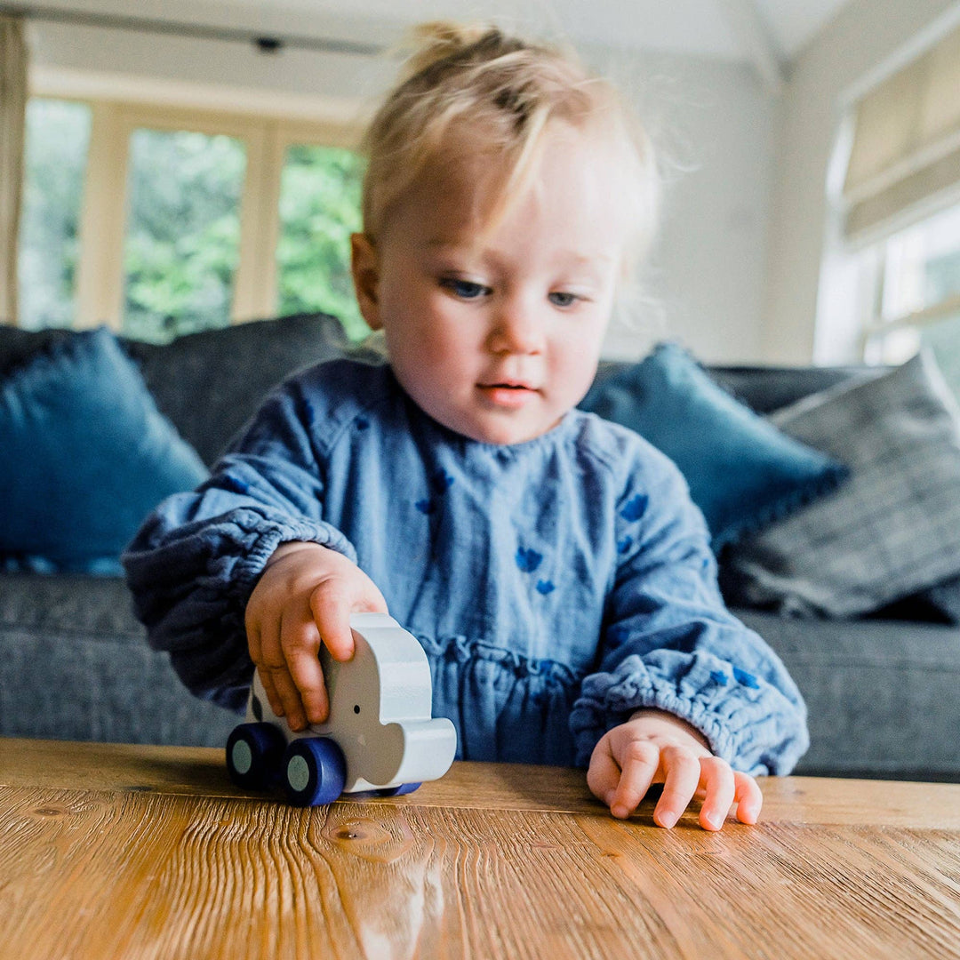 NEW! Elephant First Wooden Push Toy