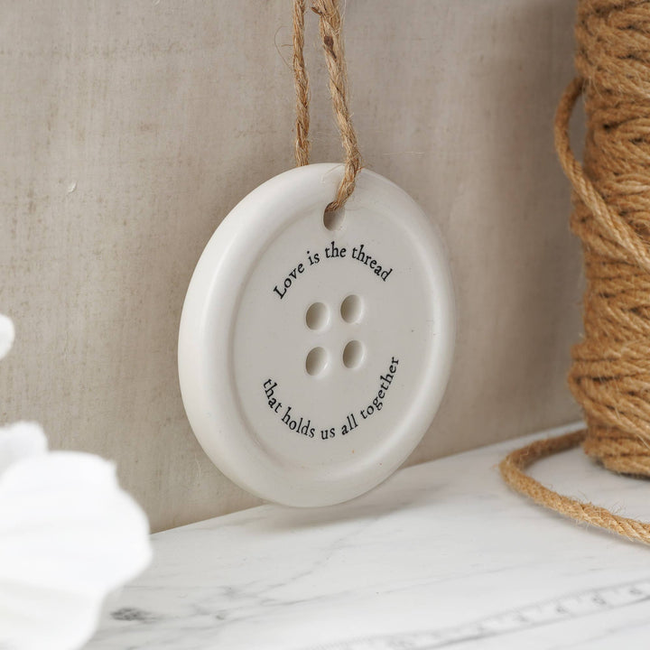 Send With Love 8 Assorted Button Hangers In Dish