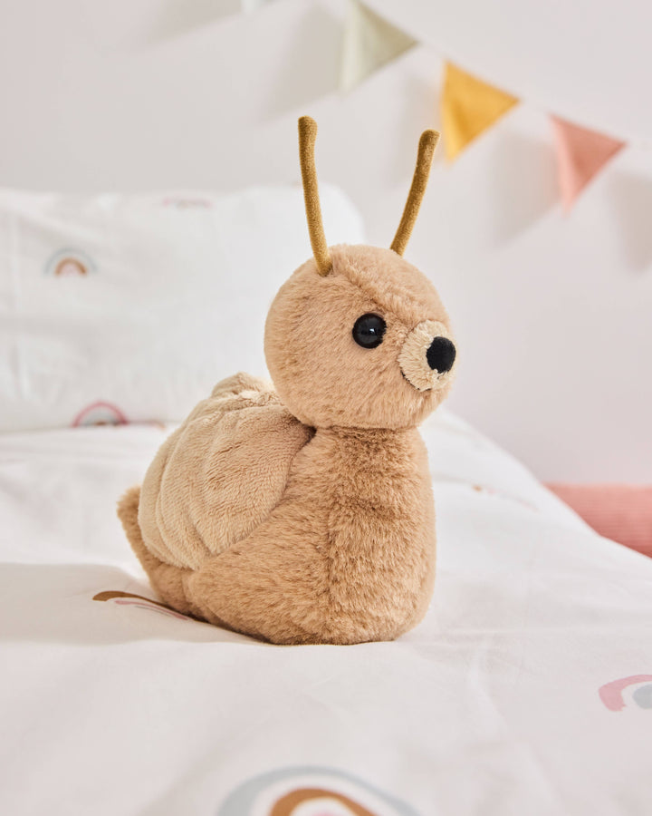 Saffy Snail Oatmeal Brown Soft Plush Toy Teddy Bear: Bear & Me / Snail