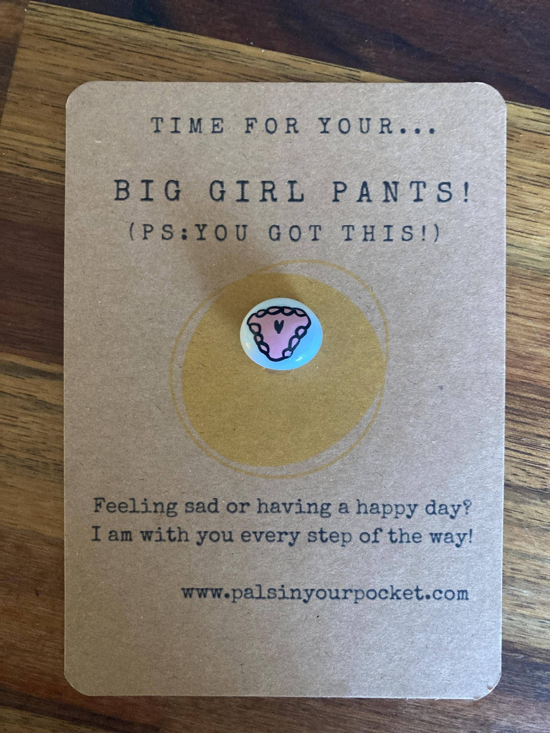 Big Girl Pants Of Positivity With Inspirational Quotes
