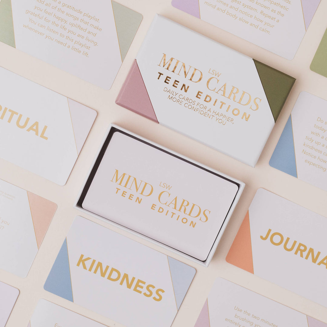 Mind Cards: Teen Edition | Mindfulness Gratitude Self Care